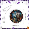 Pt-Tyu105 Quebra-Cabeça de Halloween Transfronteiriço Acrílico Pendurado Pegador de Sol Decoração Pingente de Feriado