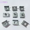 Fornecimento do Fabricante Luva Interna de Folha de Flandres Dentes Retangular Soldado Fixador Porca Interna Conector de Tubo Quadrado