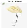 Sombrero Jiuze de Concha Sombrero de Sol de Copa Vacía para Mujer Verano Anti-UV Cubre la Cara Absorbente de Sudor Sombrero de Ala Grande Sombrero de Sol Sombreado para Exteriores