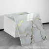 Comercio Exterior Transfronterizo Al por Mayor Pegatinas de Pared de Azulejo Imitación Papel Tapiz Impermeable y a Prueba de Humedad Autoadhesivo Renovación de Baños Paneles de Pared Paneles Decorativos de Aluminio-Plástico