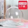 Bola Plástica Transparente Abre e Fecha, Bola de Acrílico, Bola Redonda Oca de Tamanho Grande para Decoração, Bola para Teto de Salão de Banquetes de Hotel