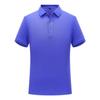 210g40 Polo de solapa de algodón perla color sólido overol ropa de grupo manga corta para hombre spot SD600