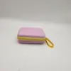Bolsa para púas de gran capacidad instrumento musical color rojo bolsa de almacenamiento bolsa de caja triangular pegar llavero guitarra eléctrica