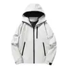 Jaqueta Impermeável para Pesca e Acampamento ao Ar Livre na Primavera e Outono, Roupa de Montanhismo Masculina, Jaqueta Esportiva Casual para Corrida e Trabalho