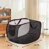 Cesto de Roupa Suja, Cesto de Roupa de Malha Dobrável de Grande Capacidade, Cesto de Armazenamento para Banheiro, Item Quente de Venda Transfronteiriça