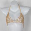 Europa e Estados Unidos flash de calor padrão de indústria pesada de diamantes corrente de corpo de strass corrente de corpo de biquíni sexy para boate corrente de corpo
