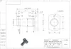 Flange de junta articulada tipo flange de lado plano com anel de retenção pino cantilever de aço 45# núcleo do eixo WHE01 em estoque