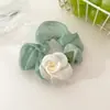 Anillo para el pelo de felpa grande para intestino grueso de otoño e invierno, banda elástica para el pelo de celebridad de internet coreana para mujer, cuerda para el pelo peluda de estilo invernal, diadema elegante