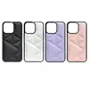 Adecuado para Serie Apple iPhone Funda para Teléfono Móvil Rellena de Cuero PU Cubierta Protectora Anti-Caída de Imitación de Cuero Nube
