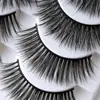 14 Pares de Cílios Postiços de Grande Capacidade Europeus e Americanos Exagerados Espessos Enrolados Fibra Química Cílios Mistos Simulados Atacado Personalização