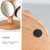 Portavasos de madera de seis garras de estilo japonés, creativo colgador de drenaje de tazas de haya, estante de almacenamiento para tazas de agua para el hogar