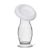 Aparelho de sucção de mama com ventosa manual grande coletor de leite materno de sucção para receber leite vazado dispositivo de ordenha extração de leite de silicone coletor de leite