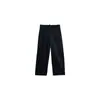Jeans negros Yuyi para mujer, nuevo estilo de otoño, de cintura alta, holgados, pierna recta, largos hasta el suelo, estilo coreano, pantalones de pierna ancha fluidos CY1194