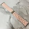 Adequado para Apple 89S10 Geração Pulseira de Resina de Três Contas Ultra Iwatch7 Pulseira Acrílica de Cor Sólida