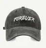 Gorra de Béisbol Vintage Lavada Vieja para Mujer, Primavera y Otoño, Bordada con Letras, Versátil, con Visera, Protección Solar para Viajes al Aire Libre