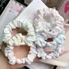 Lindo Mini Lazo para el Cabello de Gato Kt, Suave Scrunchie para Cola de Caballo para Niñas, Alto Valor Estético, Cuerda para el Cabello Simple y Adorable