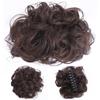 Peruca de cabelo com tintura de cabelo TEMU SHEIN Amazon Europa, América e África Comércio Exterior Peruca feminina com cabeça de bola Grampo de cabelo Pacote de cabelo cacheado Anel