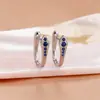 Brincos Europeus e Americanos Transfronteiriços Cor Francesa Zircônio Formato U Retrô Personalizados Estilo Ins Versátil Brincos para Mulheres