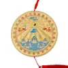 Venta al por mayor del fabricante Latón Redondo Colgante de la Ciudad de Shanhai Decoración del Hogar Octogonal Adorno de la Ciudad de Shanhai