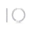 Pendientes de Moda Ins de Nicho Europeos y Americanos Plata de Ley 925 Pendientes Libres de Color Moissanita Pendientes Transfronterizos de Lujo Ligero de Alta Gama