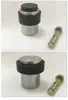 Top para puerta top para puerta de alta calidad acero inoxidable 304 sólido amortiguador silencioso resistencia al impacto de puerta engrosado de goma montado en el suelo
