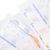 Papel para Impresora de Computadora sin Copia, Borde Perforado Desprendible, Dos Partes, Doble Doblez, Tres Partes, Cuatro Partes, Cinco Partes, Seis Partes, para Uso en Almacén