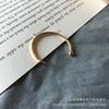Aretes Geométricos de Aleación Metálica Semicírculo Accesorios para Pendientes Aretes DIY Venta al por Mayor Pendientes en Forma de C Accesorios de Aleación