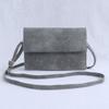Bolso pequeño para mujer 2023 nuevo bolso para teléfono móvil de color sólido para mujer a la moda bolso pequeño de hombro que combina con todo bolso bandolera de hombro de doble capa esmerilado