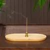 Queimador de Incenso Zen Monge Hui Neng Decoração de Casa, Suporte para Incenso para Sala de Chá e Mesa de Chá, Queimador de Incenso de Sândalo e Agarwood, Queimador de Incenso Repelente de Mosquitos