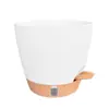 Macetas de Plástico Auto-Riego Amazon para Uso Doméstico, No Necesitan Riego, Macetas Colgantes para Flores, Macetas de Resina para Plantas Verdes