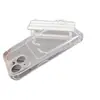 Adequado para iPhone 14 PRO 6.1 polegadas Capa Protetora para Celular Apple 14 6.1 TPU Transparente com Porta-Cartões Capa Protetora