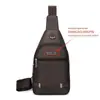 Bolsa de Peito Masculina Transfronteiriça para Negócios, Bolsa Transversal Casual e Moderna, Bolsa de Ombro Masculina Impermeável e Resistente ao Desgaste de Alta Qualidade, Mochila de Peito