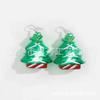 Brincos de Natal Coolastic Amazon Brincos de Árvore de Natal Iluminados por LED Design Exquisito de Desenho Animado Iluminado