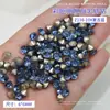 Atacado Brilhante Shi Yue Ponta de Unha Diamante Joias para Nail Art Cristal Redondo Colorido Múltiplas Faces Pilha de Unha Diamante Decoração