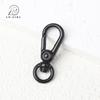 Diâmetro interno 8mm cor tinta liga gancho de cauda redonda fivela fivela universal joias com gota de óleo acessórios fivela de suspensão para alça de ombro fivela de mola