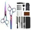 Set de tijeras para cortar el pelo, tijeras para cortar el pelo, set de herramientas para cortar el pelo, tijeras entresacadoras, tijeras profesionales de peluquería, tijeras de peluquería