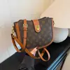 2025 Nueva Bolso Cruzado Transfronterizo Estampado de Moda Retro Simple Casual Bolso Silla de Gama Alta Bolso de Hombro de Moda