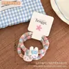 Nuevo Set Lindo de Gomas para el Cabello de Conejito, Bandas para el Cabello Dulces y Versátiles para Niñas, Gomas Dobles para Cola de Caballo de Otoño e Invierno al por Mayor