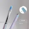 Esmalte de Uñas Aurora Hielo-Claro Bolígrafo Manicura Herramienta Cabeza Plana Dibujo de Línea Universal Bolígrafo Fototerapia Pincel Fino Estilo Conveniente