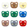 Suministro Directo de Fábrica de Nuevos Accesorios de Plástico de Forma de Animal Oso de Dibujos Animados Coloridos de Botón Alto para Ropa Infantil al por Mayor