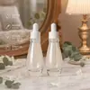 Botella de Vidrio de Alta Transparencia Xinmei para Aceite Esencial, Botella Recargable, Botella Vacía con Gotero, Botella Portátil para Viaje y Cuidado Personal