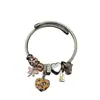 Pulseira de Miçangas Margarida Rosa Amor Design de Nicho Joia de Moda Versátil de Alta Qualidade para Mulheres