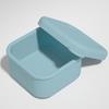 Caja de Silicona de Grado Alimenticio para Conservar Frescura con Tapa, Fiambrera Sellada, Caja para Suplementos Alimenticios, Fiambrera Impermeable Multifuncional