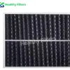 Elemento Filtrante de Carvão Ativado com Alta Performance de Adsorção de Iodo, Malha Metálica, Material de Fibra Sintética, Material em Rolo de Carvão Ativado para Pré-Filtração do Ar