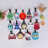 Etiqueta de Bagagem de Viagem de Negócios Silicone Desenho Animado Etiqueta de Bagagem Moda Coreana Pingente Fofo Fabricante Atacado Portátil e Prático