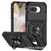 Adequado para Google Pixel 11 Capa de Celular Anti-Queda com Janela de Empurrar Sergeant 9/10A Capa Protetora Magnética para Montagem em Carro