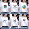 Camisetas de Manga Corta para Mujer Tallas Grandes de Verano al por Mayor, Camisetas Blancas Holgadas, 9.9 con Envío Gratis, Suministro para Vendedores Ambulantes al por Mayor, Artículos de Moda Calientes
