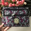 Bolsa Pequeña para Mujer, Bolso Cruzado, Bolso Casual de Lona, Bolso para Mamá, Bolso de Hombro con Texto Impreso, Bolso de Tela Floral, Artículos de Regalo