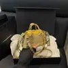 Bolsa de Mão Mini Design de Nicho Francês Nova Tendência Outono e Inverno Versátil Uma Alça Transversal Pequena Quadrada