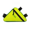 Bolsa de selim para ciclismo ao ar livre bolsa para bicicleta bicicleta de montanha bolsa de ferramentas triangular bolsa para tubo superior acessórios de equipamento para bicicleta